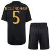 Original Trikotsatz Real Madrid Bellingham 5 Ausweichtrikot 2023-24 Für Kinder